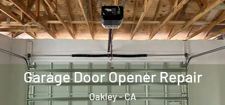  Garage Door Opener Repair Oakley - CA