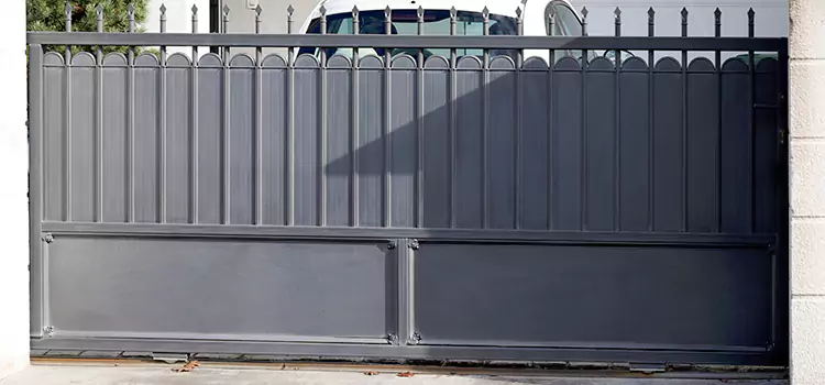 Metal Driveway Gate Installation Oakley