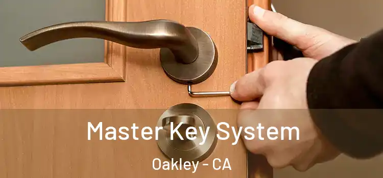  Master Key System Oakley - CA