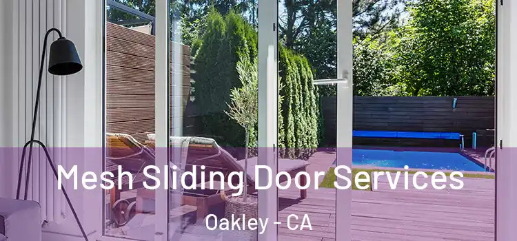 Mesh Sliding Door Services Oakley - CA